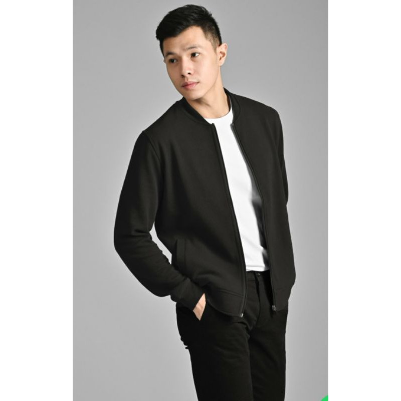 OTTOMAN BOMBER JACKET BLACK