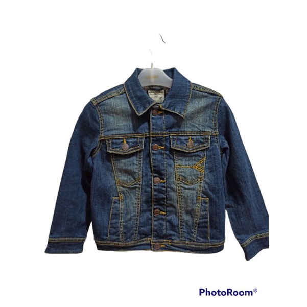 Jaket Jeans Ripped Mango Kids Preloved