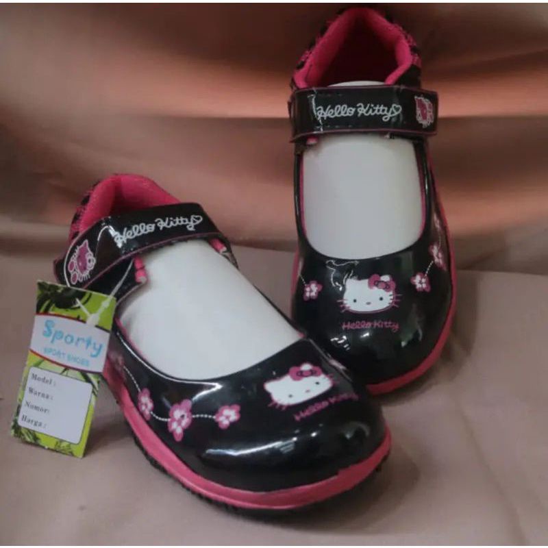 SEPATU SEKOLAH ANAK PEREMPUAN TK , PAUD , SD SPORTY TERBARU / SEPATU ANAK PEREMPUAN/ SEPATU ANAK TK 