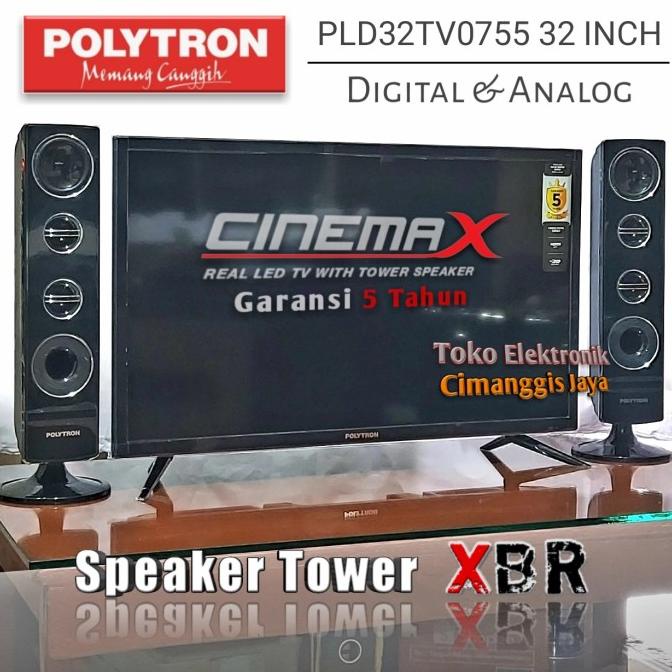 TV LED POLYTRON 32 INCH CINEMAX DIGITAL