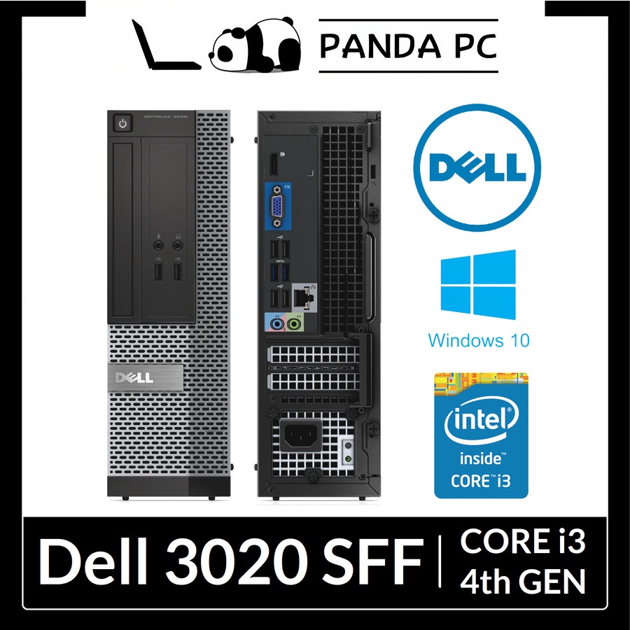 PC Dell Optiplex 3020 SFF Slim i3 4th Gen RAM 8GB HDD 500GB