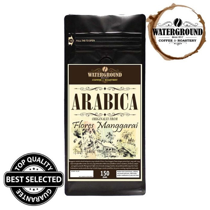 

Kopi Arabika Flores Manggarai 150 GR Arabica Coffee (Biji / Bubuk)