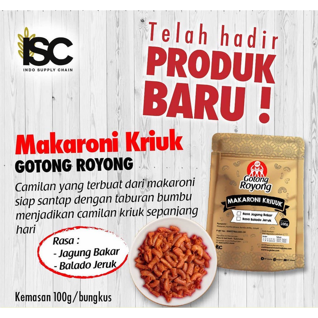 

TERBARU Cemilan Keripik Makaroni