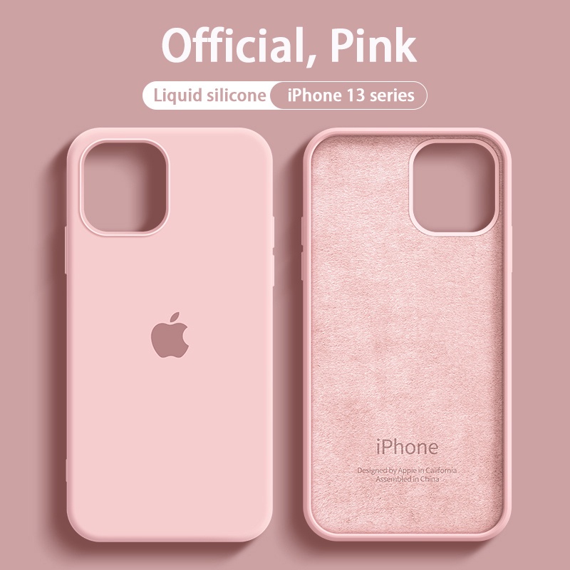 New Case Apple Liquid Silicone Soft Case Dirt Resistant Casing Iphone 13 Pro Max 12 Pro Max 12 Mini Silicone Soft Case Cover Shopee Indonesia