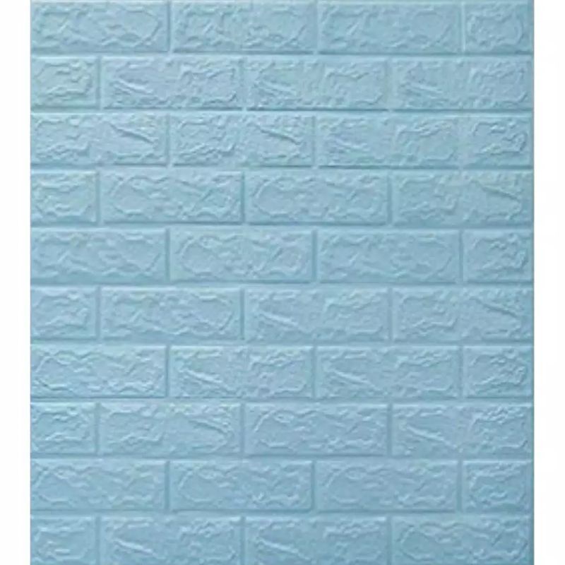 Wallpaper Dinding Foam 3D / Motif Batu Bata 70cm X 77cm. Wallpaper murah pontianak