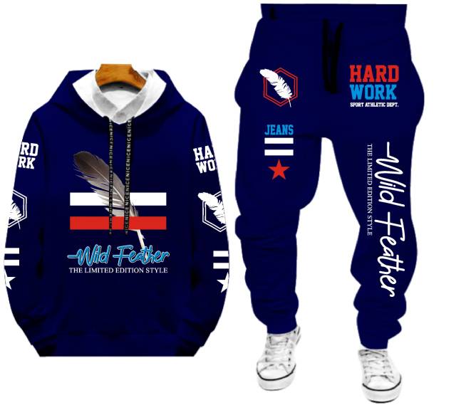 N_S Stelan Hoodie Panjang+Celana Jogger Wild_FeaThor