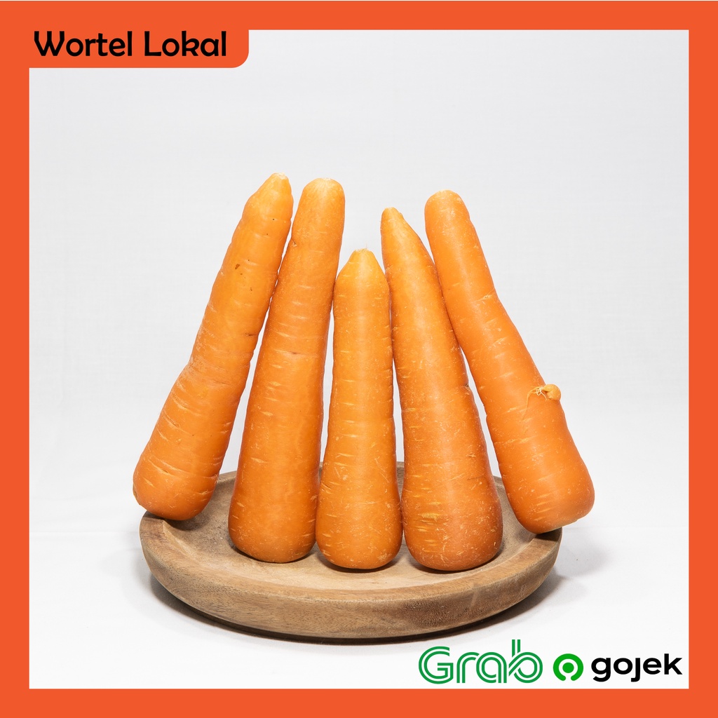 

Wortel Lokal 500 gram