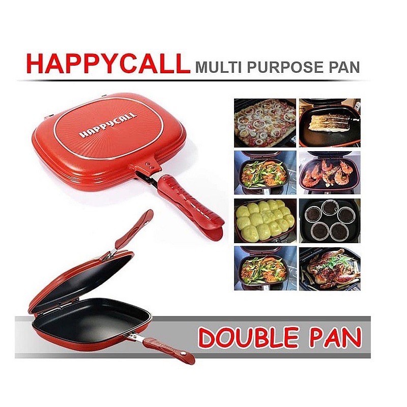 HAPPY CALL DOUBLE PAN JUMBO 32cm ORIGINAL