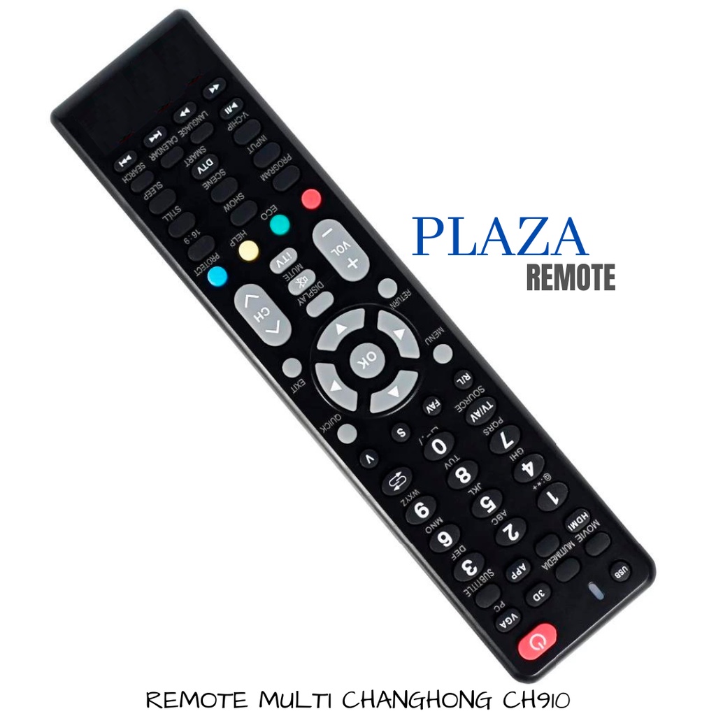 REMOTE TV MULTI CHANGHONG LED SMART TV ANDROID CH910TR