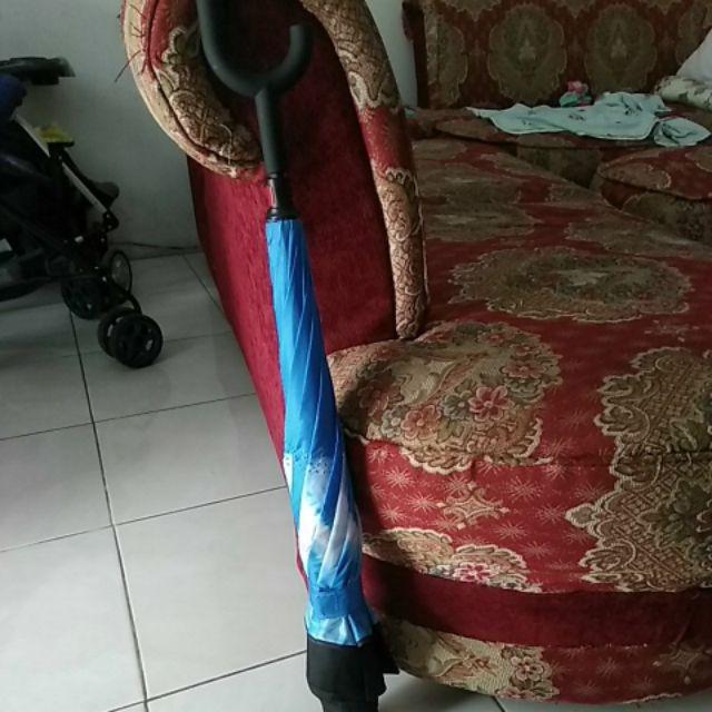 Payung Terbalik Kazbrella / Upside Down Umbrella Unik Gagang C