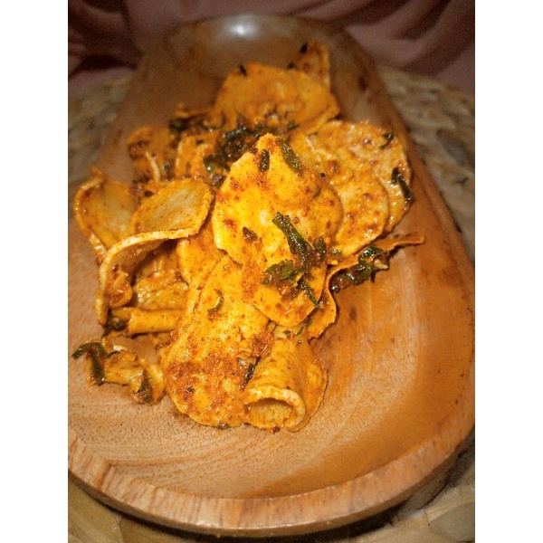 

BASRENG bulat EXTRA pedas daun JERUK