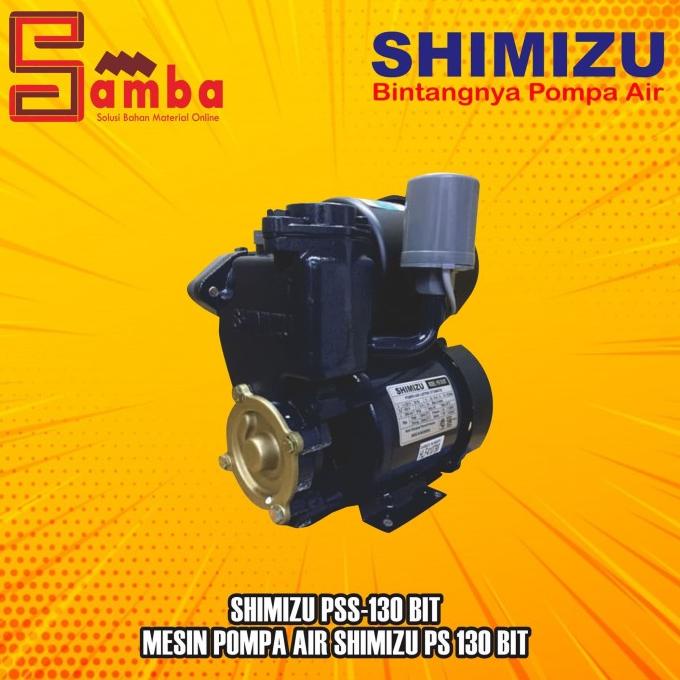 Shimizu Pss-130 Bit / Mesin Pompa Air Shimizu Ps 130 Bit