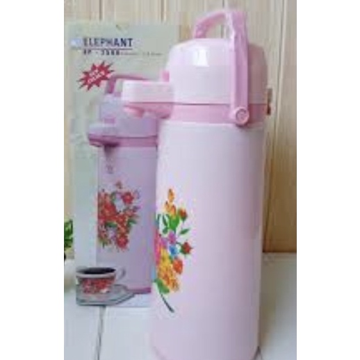 Thermos air panas elephant pencet 2,5 liter