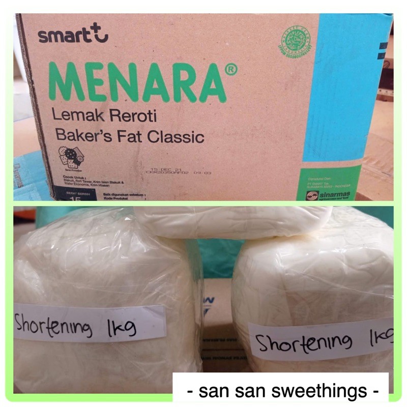 

mentega putih menara shortening bakers fat repack 1kg