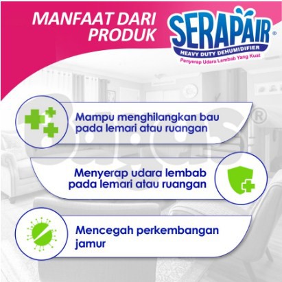 BAGUS Refill Serap Air 450ml Charcoal Hitam W-20407