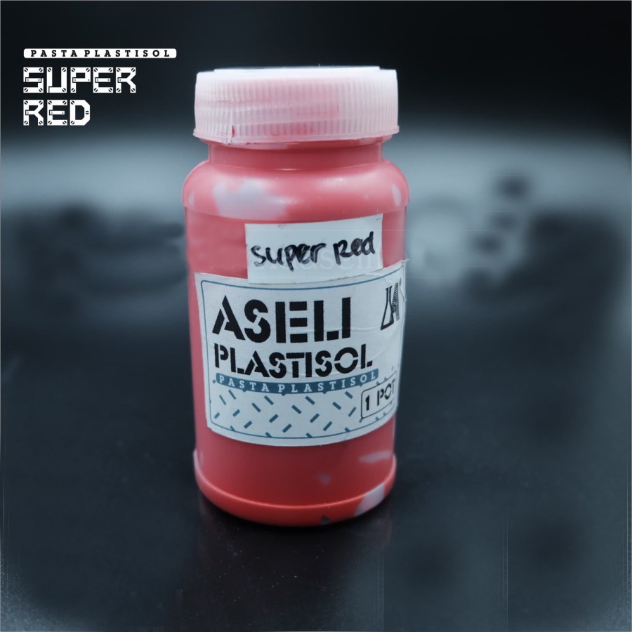 

Aseli Plastisol - Super Red 1 Pot