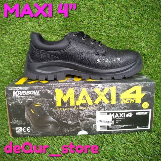SAFETY SHOES KRISBOW TYPE  MAXI  4 INCH SEPATU PENGAMAN KRISBOW TIPE MAXI 4 INCH