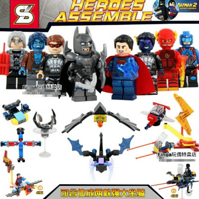 Lego minifigure super heroes sy622