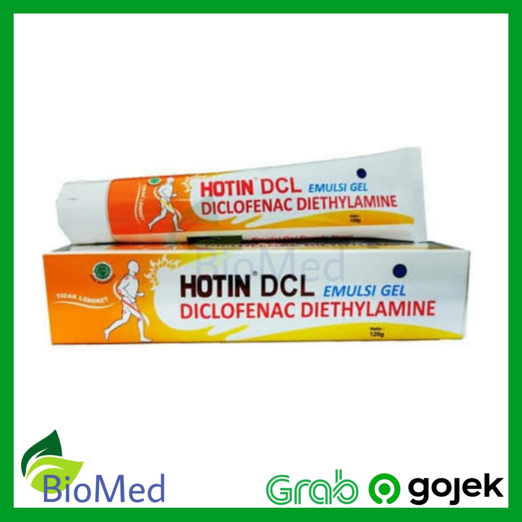 HOT IN DCL Gel 120 gram - HOTIN Pusing Pegal Nyeri Encok Rheumatik