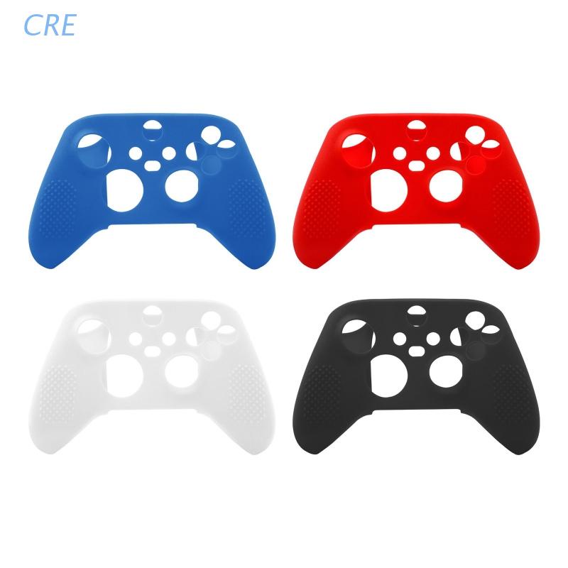 CRE  Soft Silicone Protective Case Shell Cover Skin For -Xbox Series X S Controller Gamepad Game Accessories