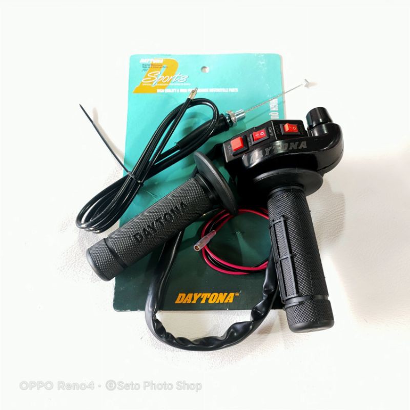 Gas SPontan Daytona 3tombol on of plus starter universal motor