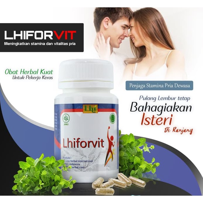 LhiforVit Herbal Kapsul untuk Stamina Pria bpom