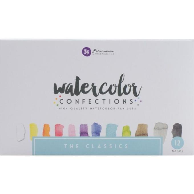 

Prima Marketing Watercolor Confections (The Classics) - 12 Colors