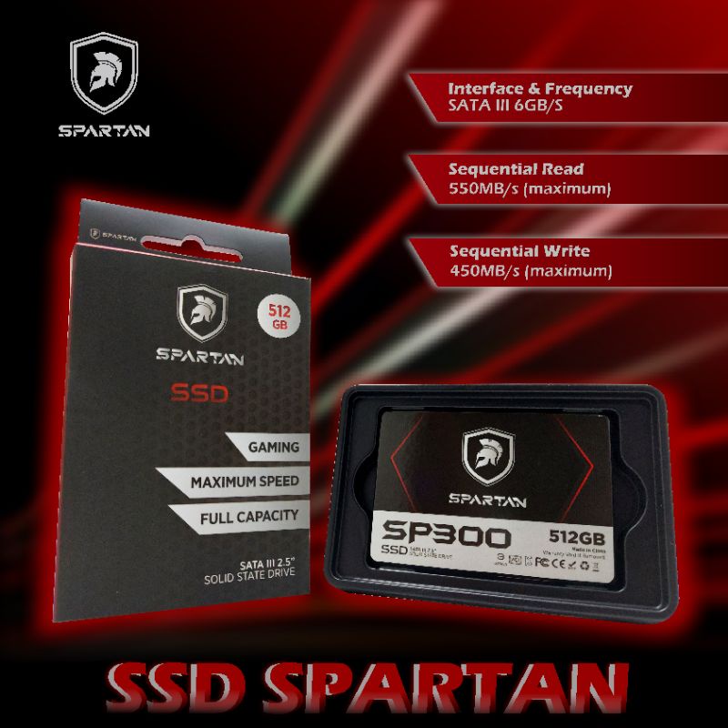 SSD 512 GB SATA III 2.5 Berkualitas Murah New Garansi 1 Tahun