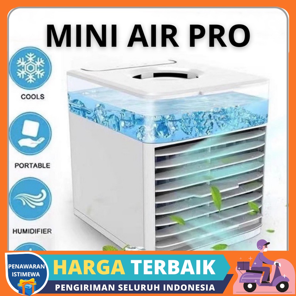 Kipas Angin Mini Usb Kipas Meja Import Ori Tahan Lama Bisa Berdiri A2V7 Portable Genggam Tenaga Batr