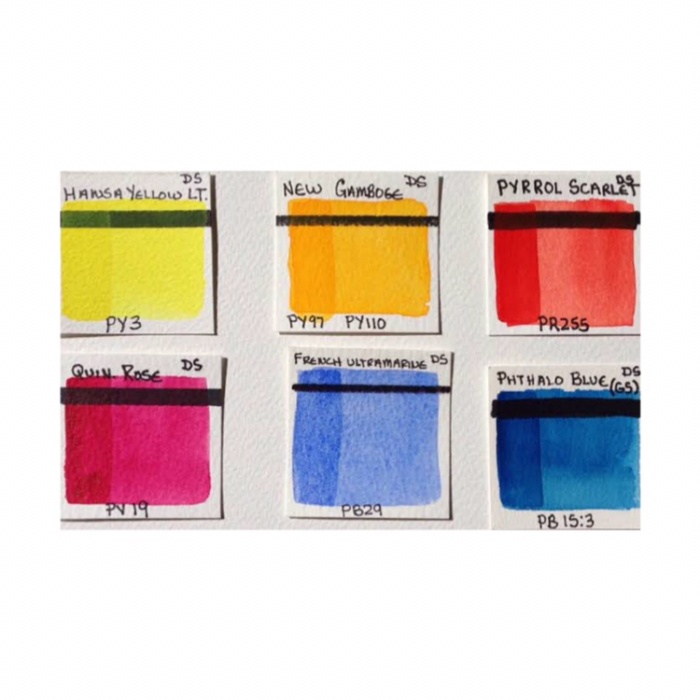 

Daniel Smith Extra Fine Artist Watercolor Essential Set (6 colors 5ml)