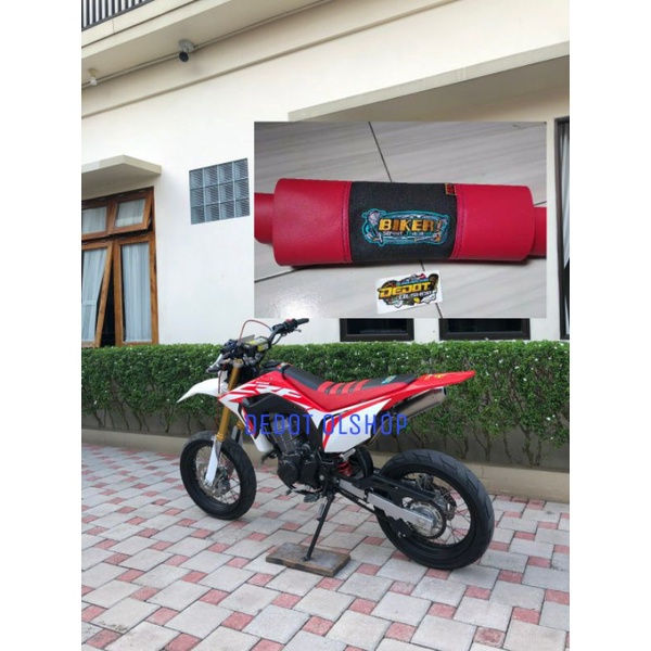 Kulit jok biker motor trail KLX CRF Dtracker Supermoto