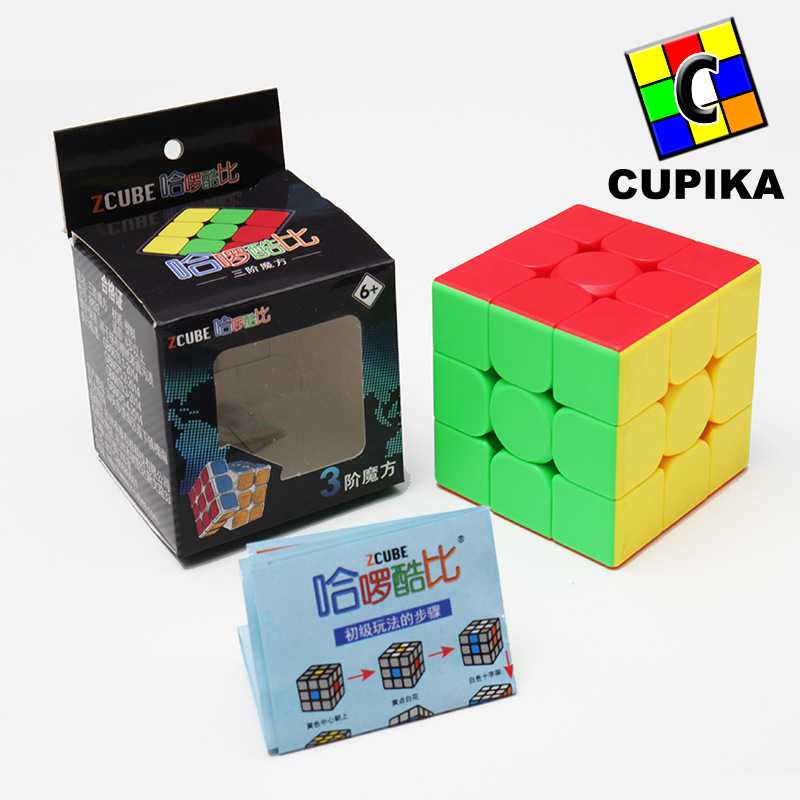 Rubik 3x3 ZCUBE Stickerless Speed Yj Yongjun Original Premium