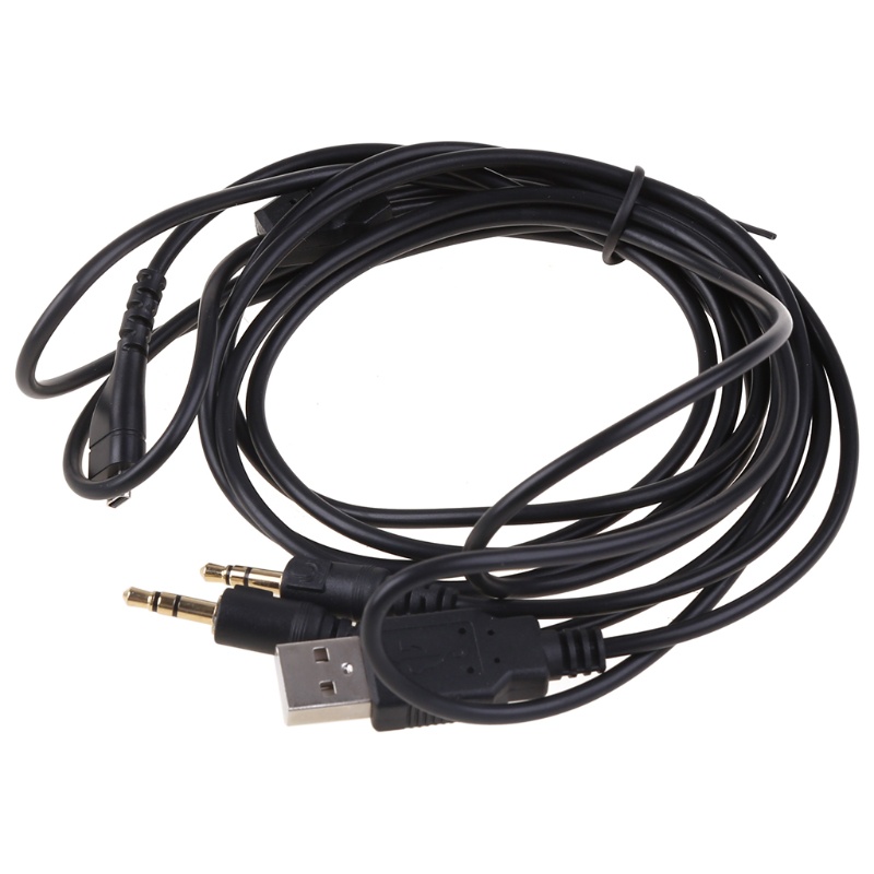 Bt 1.8m/6ft 4in1 Kabel 3.5mm Jack Headphone Kabel Pengganti Kabel Pengisian Untuk Arctis 75 3 Pro