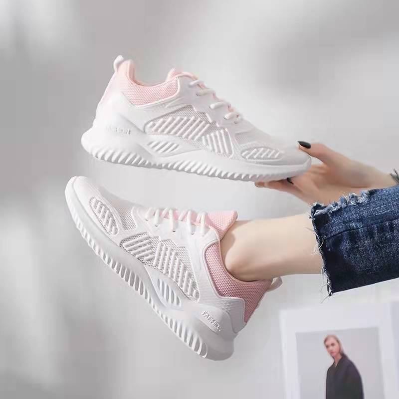 Kano style Sepatu Olahraga Wanita Putih Sneaker Sport Cewek Import Spatu Sneakers Wanita running Fash