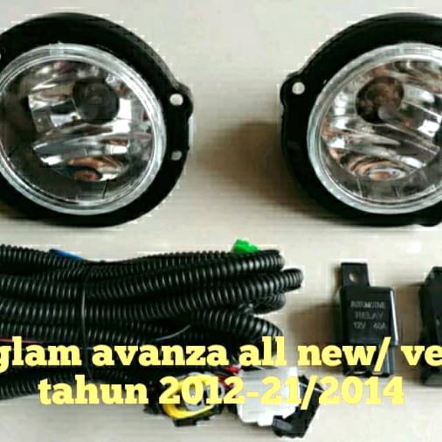 foglamp avanza all new veloz 2012-2014