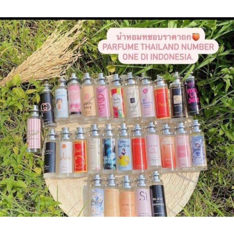 

5 PC harga 35.000 farfum spray campur ya