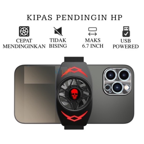 KIPAS ANGIN HP GAMING KIPAS PENDINGIN USB COOLING FAN X13 GAME
