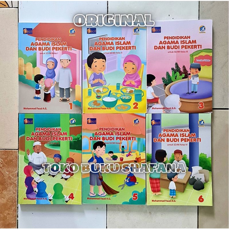 Buku Pendidikan Agama Islam Kelas 1 2 3 4 5 6 SD Facil K13 Edisi Revisi Original