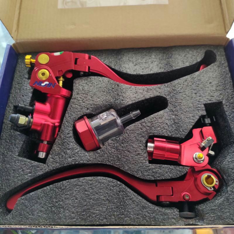 MASTER REM NISSIN SET HANDLE KIRI KANAN BEAT SCOOPY VARIO MIO FINO RX KING SATRIA VIXION NINJA CBR