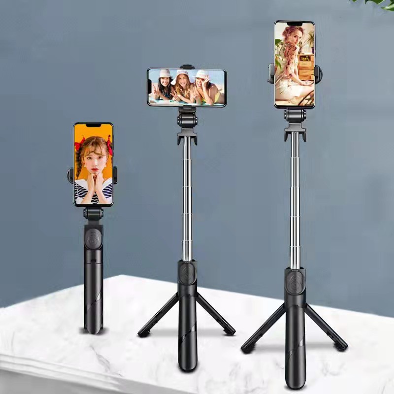 【COD】Jovitech TRIPOD TONGSIS 3 IN 1  STAND SELFIE AND SELFIE STICKER R1 / TONGSIS WIRELESS / TRIPOD BLUETOOTH REMOTE CONTROL / SELFIE STICK TRIPOD 360°