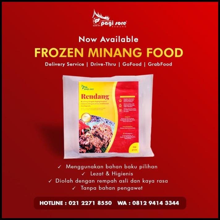 Rendang Padang Frozen By Pagi Sore Kemang