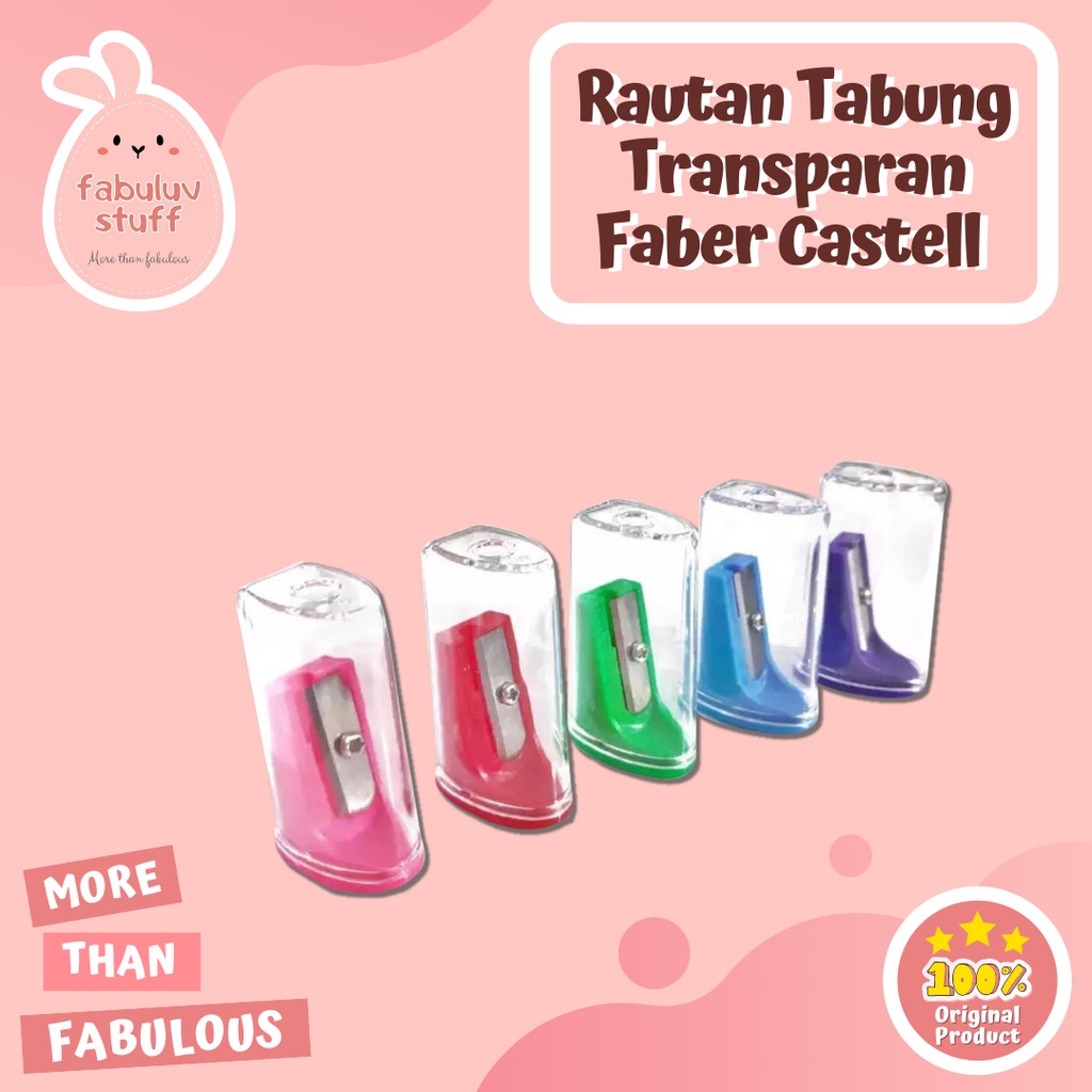 

ATK ~ Rautan Faber Castel Tabung Bening