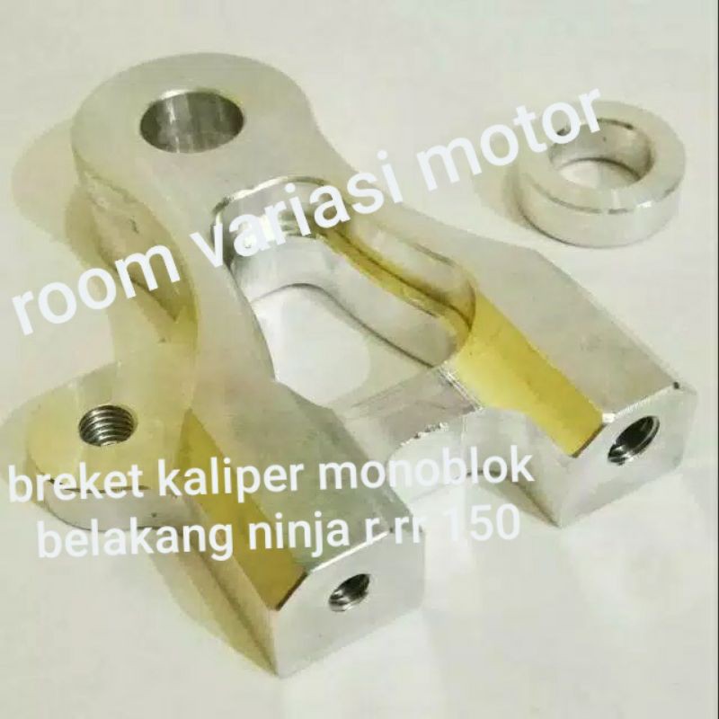 BREKET KALIPER MONOBLOK 4 PISTON BELAKANG NINJA R RR 150 DISC 220MM