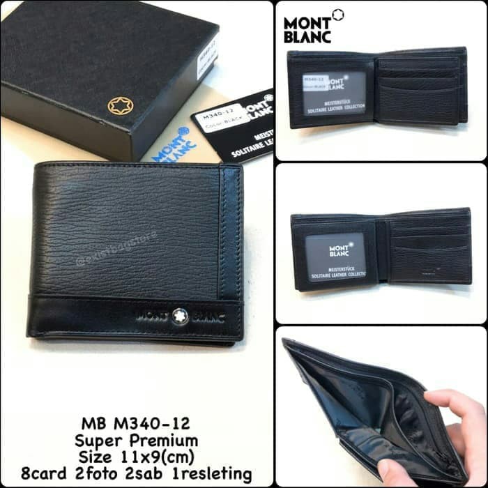 Dompet Pria Montblanc M340-12 Replica Dompet Import