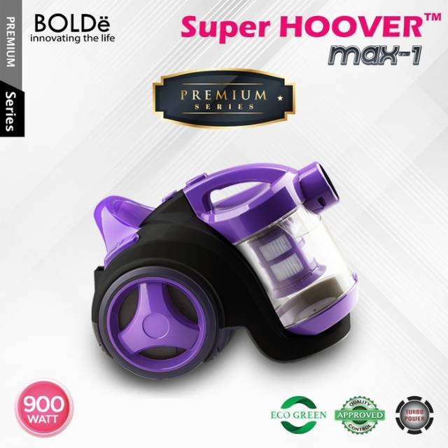 SUPER HOOVER BOLDE MAX 1 - VACUUM CLEANER - PENYEDOT DEBU