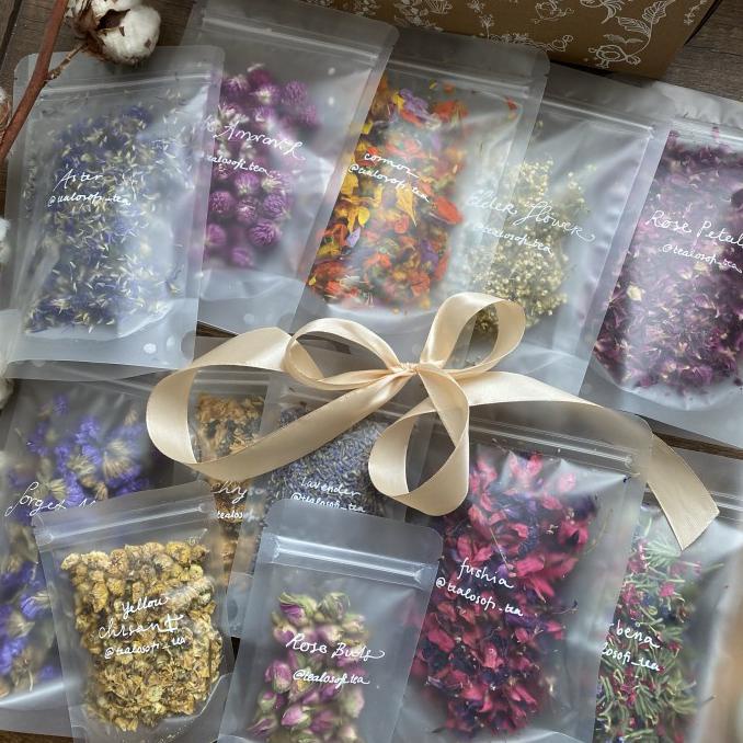 

[[BISA COD]] Flower Paradise Tealosofi - Herbal Tisane -Dried Edible Garnish Bunga - Mix Flowers, 3