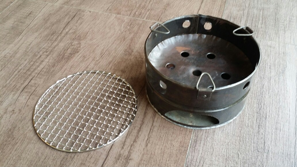 Weststreet Round Stainless Steel Bbq Grill Roast Mesh Net Non-stick Barbecue Baking Pan