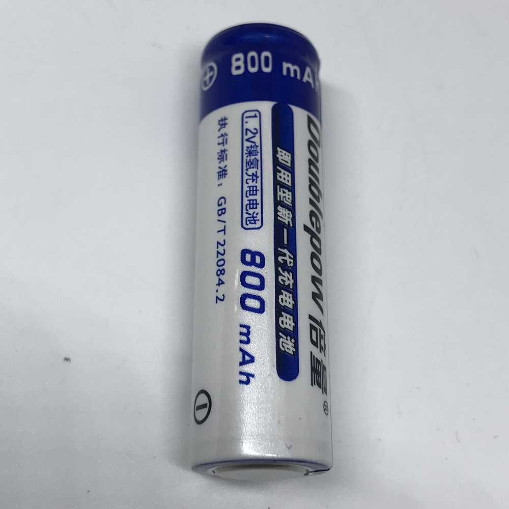 Bayar Ditempat DOUBLEPOW Batu Baterai Alkaline Rechargeable AA 800mAh 2 PCS