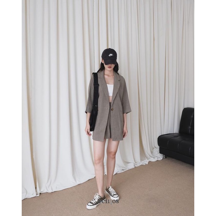 ECINOS: Oversized Blazer Set