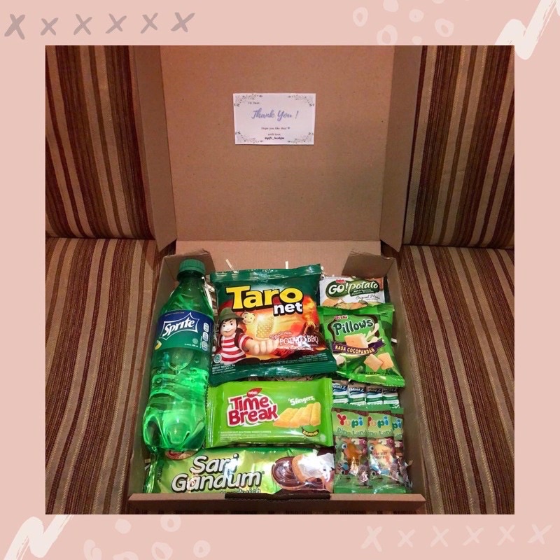 

SNACKBOX VARIAN HIJAU